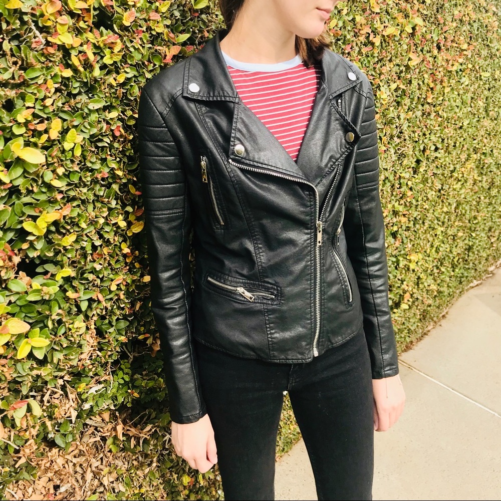 BlankNYC Black Leather Jacket